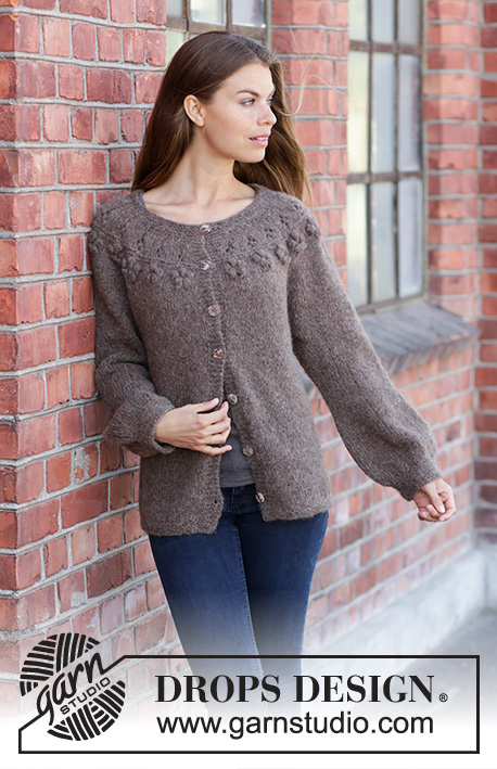 Cinnamon Flower Cardigan Picture