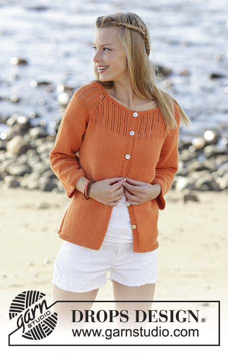 Orange Dream Cardigan Picture
